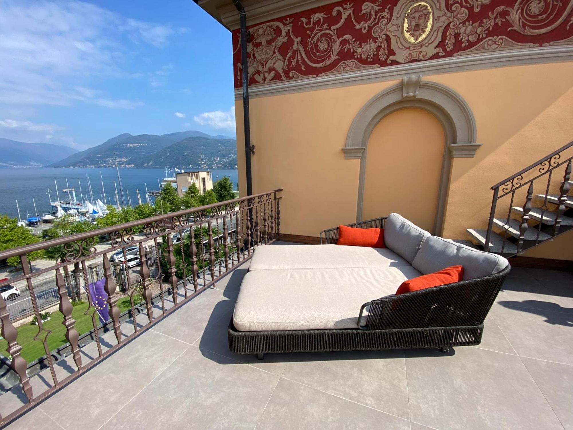 Camin Hotel Luino Exterior photo